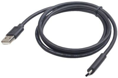 Cablexpert USB do USB typu C 1,8 m czarny (CCP-USB2-AMCM-6)