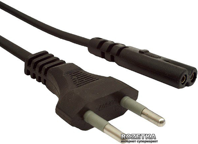Kabel zasilający Cablexpert PC-184/2 CEE7/16-C7 1,8m