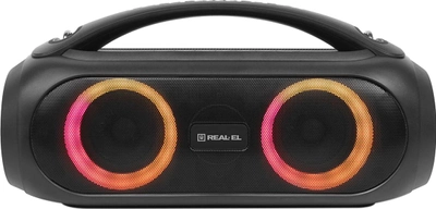 Głośnik przenośny Real-El X-745 Black (EL121600012)