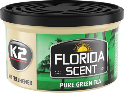 Ароматизатор (освіжувач) повітря (чистий зелений чай) / K2 Florida Scent Pure Green Tea 42 г (v87zhe) (K20443)