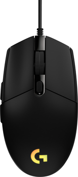 Миша Logitech G203 Lightsync USB Black (910-005796)