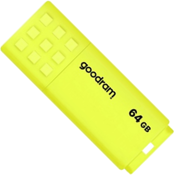 Goodram UME2 64GB USB 2.0 Yellow (UME2-0640Y0R11)