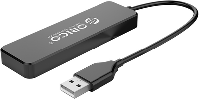 USB-хаб Orico FL01-BK-BP USB 2.0 4 порти (CA913237)