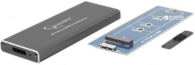 Zewnętrzna kieszeń Gembird na HDD/SSD M.2 (NGFF) USB 3.0 (EE2280-U3C-01)