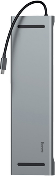 Док-станція Baseus USB 3.1 Type-C Grey (CATSX-G0G)