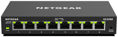 Комутатор Netgear GS308E (GS308E-100PES)