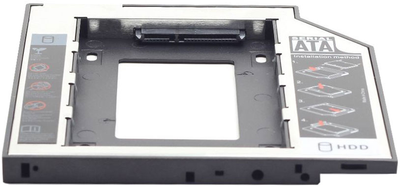 Adapter Gembird MF-95-02 do podłączenia HDD 2,5" do kieszeni CD-ROM laptopa (MF-95-02)