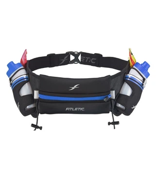 Сумка для бега влагонепроницаемая на пояс Fitletic Hydra (FL-HD08-C4S-black/blue), черный\синий