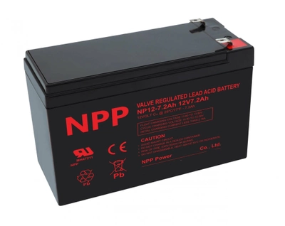 Аккумуляторная батарея NPP NP12-7.2 Ah (NP12-7.2Ah)