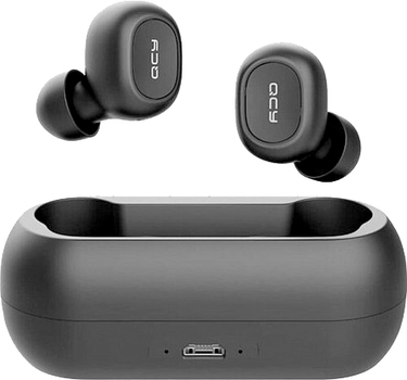 Навушники QCY T1С TWS Bluetooth Black (6957141405772_001006901247)