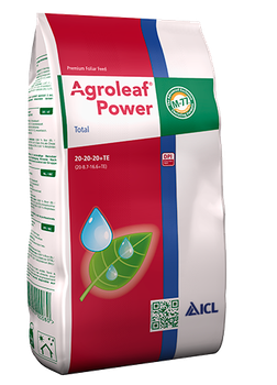 Удобрение Agroleaf Power Total 20-20-20 ICL 15 кг