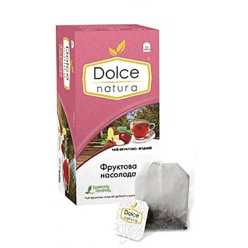Чай Dolce Natura Фруктова насолода пакетований 2г (25 шт)