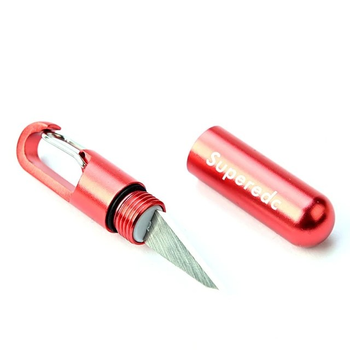 Брелок-ніж для ключів SV Superedc 6,8 см Червоний (sv1627)
