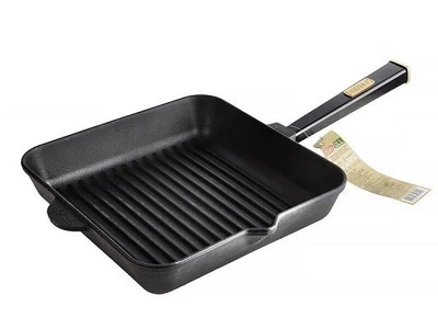 Сковорода гриль Brizoll Optima Black O262650G-Р1 26х26 см