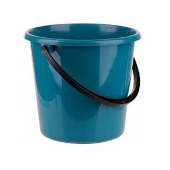 Ведро пластиковое Stenson 125064-turquoise 10 л бирюзовое