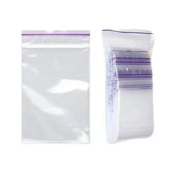 Пакеты с замком Zip-Lock для упаковки 8х10 см 100 шт / уп