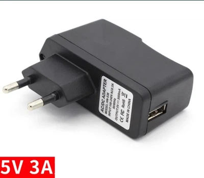 USB Зарядка, БП, Блок питания, 5В Честные 3А /зарядное 220В/3 A HN-538 (576571581) Черный