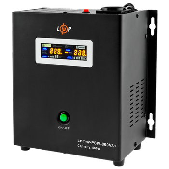 ИБП LogicPower для котлов LPY-W-PSW-800VA+ (560 Вт) 5A/15A (LP4143)
