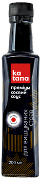 Соєвий соус Katana "Преміум "натурального бродіння без цукру 200мл