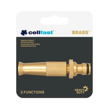 Прямой ороситель Cellfast Brass 52-890