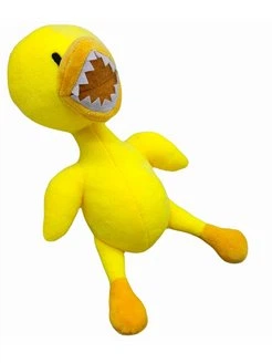 Мягкая игрушка Радужные друзья (“Rainbow friends, “Roblox”), Желтый друг, Зубастая Утка (2701234206)