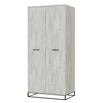 Шкаф Asсet 900x2000x590 ателье светлый (GAAS16040000030)