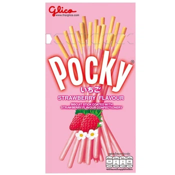 Палички японські Поки полуничні - Pocky (13005)