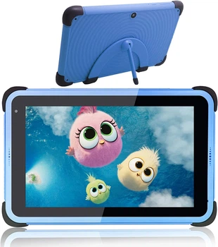 Детский планшет с родительским контролем Cwowdefu 8"IPS 1280x800 IPS Android 11 4500mAh 2/32Gb Blue