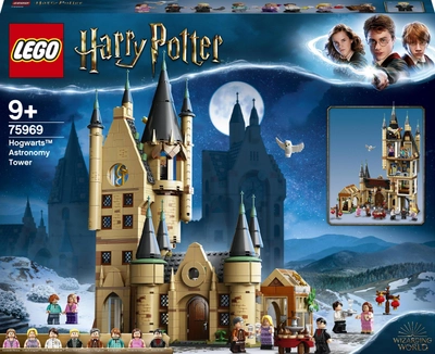 Zestaw klocków LEGO Harry Potter Wieża Astronomiczna w Hogwarcie 971 element (75969)