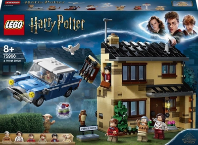 Zestaw klocków LEGO Harry Potter Privet drive 4 797 elementów (75968)