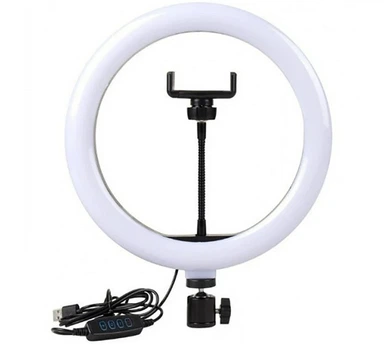 Кольцевая LED лампа Amai Ring Light 26 см для селфи USB