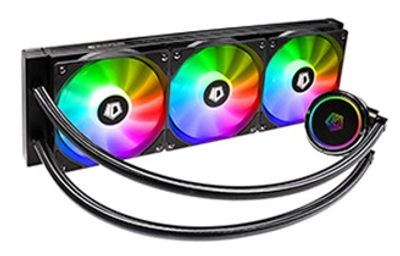 Система водяного охлаждения ID-Cooling Zoomflow 360X ARGB, Intel: 1200/2066/2011/1366/1151/1150/1155/1156, AMD: TR4/AM4/FM2+/FM2/FM1/AM3+/AM3/AM2+/AM2, 394х120х27 мм, 4-pin