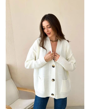 Кардиган Casual Молочний one size