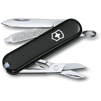Нож складной 58 мм, 7 функций Victorinox CLASSIC SD Черный (Vx06223.3)