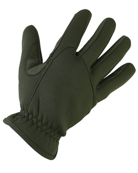 Тактичні військові рукавички KOMBAT UK захисні рукавиці XL оливковий (SK-kb-dfg-olgr-xl)
