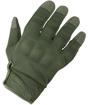 Тактические военные перчатки KOMBAT UK защитные перчатки L оливковый (SK-kb-rtg-olgr-l)