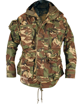 Куртка чоловіча тактична KOMBAT UK військова з липучками під шеврони ЗСУ SAS Style XL зелений хакі (SK-kb-sassaj-dpm-xl)