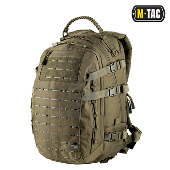 Рюкзак M-Tac тактический армейский военный Mission Pack Laser Cut 25л оливковый (SK-10323001)