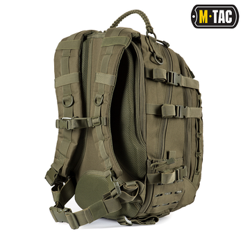 Рюкзак M-Tac тактичний армійський військовий Mission Pack Laser Cut 25л оливковий (SK-10323001)