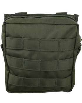 Подсумок тактический KOMBAT UK Medium Molle Utility Pouch оливковый (SK-kb-mmup-olgr)