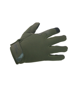Тактичні військові рукавички KOMBAT UK захисні рукавиці XL оливковий (SK-kb-og-olgr-xl)
