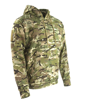 Кофта худи военная тактическая KOMBAT UK мужская с липучками под шевроны Tactical Hoodie XXL мультикам (SK-kb-th-btp-xxl)