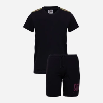 Дитяча літня піжама для хлопчика CR7 Cristiano Ronaldo 8770-41-914 110-116 см Black/Olive (5709405944906)