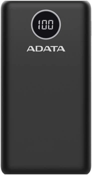 Powerbank Adata P20000QCD 20000 mAh QC/PD Black (AP20000QCD-DGT-CBK)