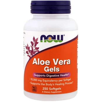 Алое Вера Гель NOW Foods (Aloe Vera Gels) 250 капсул NOW03031
