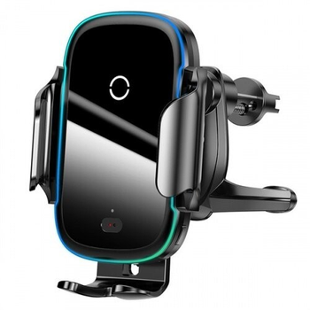 Автотримач з бездротовою зарядкою Baseus Wireless Charger Light Electric 15W