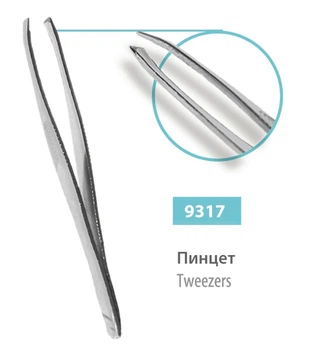 Пинцет прямой SPL 9317