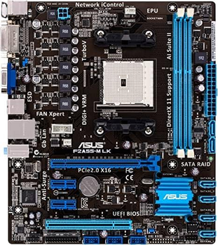 Материнская плата Asus F2A55-M LK F2A55-M LK (sFM2, AMD A55, 1xPCIe 2.0 x16), б/у
