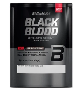 Передтренувальний комплекс BioTech Black Blood 15 г Кола