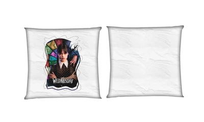 Подушка Wednesday 19 квадратная двухсторонняя стандарт 35 х 35 см - MyTee